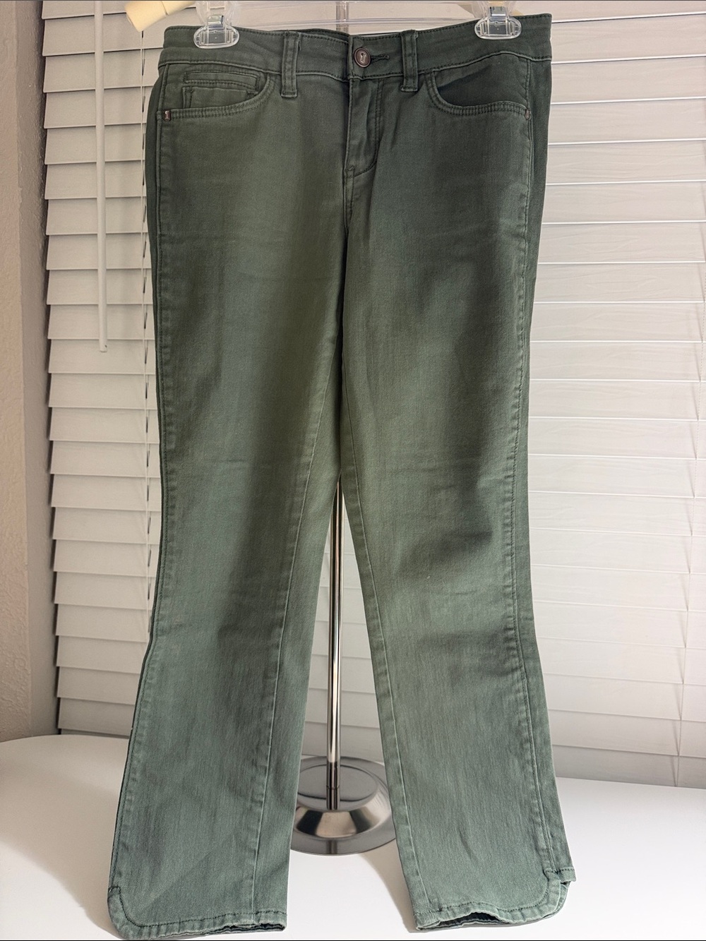 Pilcro Olive Green Women's Jeans